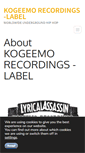 Mobile Screenshot of kogeemo.com